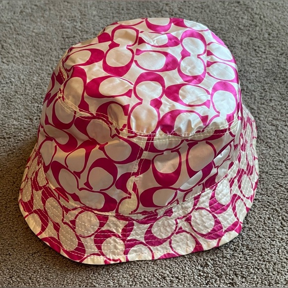 Coach Women’s Pink Reversible Bucket Hat main image 7